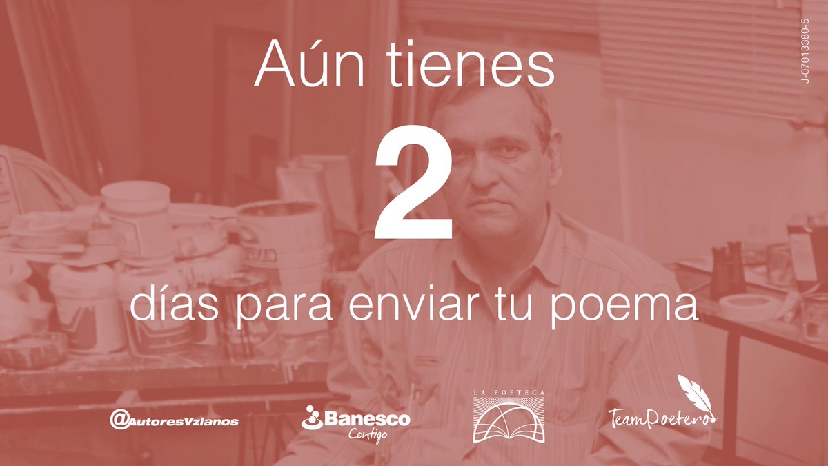 AutoresVzlanos's tweet photo. ¡No lo dejes para última hora! https://t.co/TgncSt3Utb