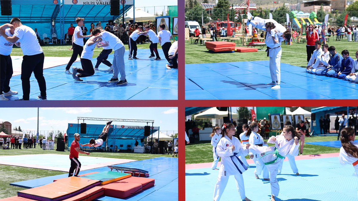 GSBKilis's tweet photo. 19 Mayıs Atatürk’ü Anma, Gençlik ve Spor Bayramı’nı 107. yıl dönümünde büyük bir heyecan ve gururla kutladık. 🇹🇷✨

“Ey yükselen yeni nesil! Gelecek sizindir. Cumhuriyeti biz kurduk, onu yükseltecek ve yaşatacak sizsiniz.”

📍 Kilis 7 Aralık Stadyumu

@gencliksporbak
@OA_BAK
@KalayliOmer 
@MuratDEMRBLEK3
@ahmetsalihdal
@Mustafadmr79