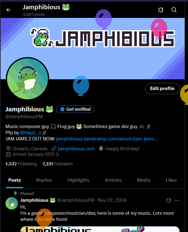 Jamphibious 🐸 tweet media