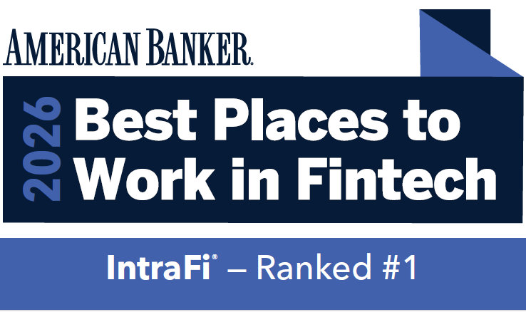 IntraFi's tweet photo. 𝗜𝗻𝘁𝗿𝗮𝗙𝗶 𝗵𝗮𝘀 𝗯𝗲𝗲𝗻 𝗻𝗮𝗺𝗲𝗱 𝘁𝗵𝗲 𝗕𝗲𝘀𝘁 𝗣𝗹𝗮𝗰𝗲 𝘁𝗼 𝗪𝗼𝗿𝗸 𝗶𝗻 𝗙𝗶𝗻𝘁𝗲𝗰𝗵 𝗯𝘆 @AmerBanker, the third time its bestowed the top honor to IntraFi since it launched the list eight years ago. "It is humbling to see our team’s commitment recognized once again," said Mark Jacobsen, IntraFi Cofounder and CEO. "Our culture is a direct reflection of our people and their passion for helping our bank clients fund the American Dream. We’re proud of what we’ve built together." https://t.co/lNqYnMgNxo 
#FintechWorkplace #Careers