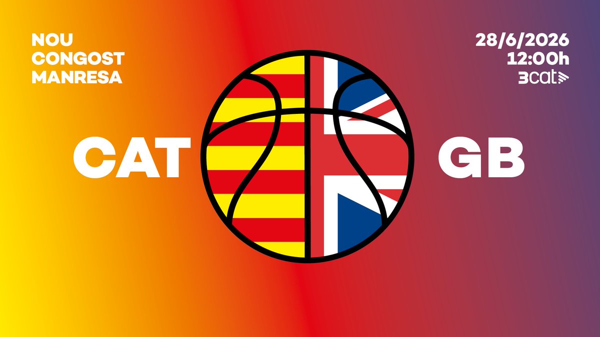 FCBQ's tweet photo. 📢 Torna la Selecció Catalana Absoluta Masculina!

🆕 El Nou Congost de #Manresa acollirà, diumenge 28 de juny al migdia i en directe per @som3cat, el partit masculí entre Catalunya i Gran Bretanya

➡️ https://t.co/NfvtKhfQqu | #CatalunyaBQ https://t.co/nu7sEgQXYg