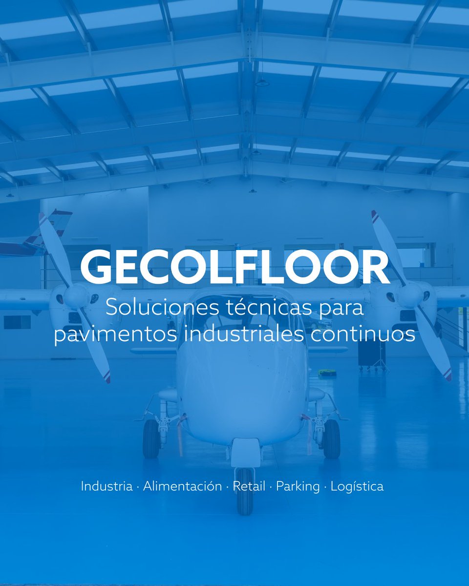 GECOLoficial's tweet photo. 🚧 Cada entorno industrial necesita un pavimento diferente.

La gama GECOLFLOOR aporta soluciones continuas con tecnologías epoxi, poliuretano, PMMA y PU-cemento para industria, logística, alimentación o parkings.

https://t.co/1b4yoNJEB5

#GECOLFLOOR #PavimentosIndustriales https://t.co/lo5hD3TmJr