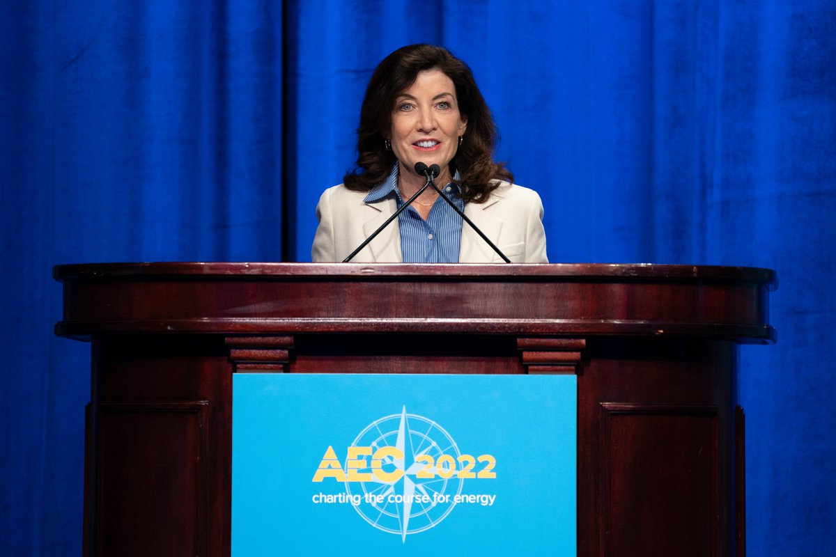 Advanced_Energy's tweet photo. It’s #CelebrateYourElectedOfficialsDay!

We’re honoring @GovKathyHochul’s vision for NY’s energy transition at AEC2022 &amp; carrying that momentum into #AEC2026! ⚡️

Join us to navigate the shift to a resilient future:
🗓️ Nov 4–6
📍 NYC Hilton Midtown
🔗 Link in bio!

#CleanEnergy https://t.co/rSu438a4xl