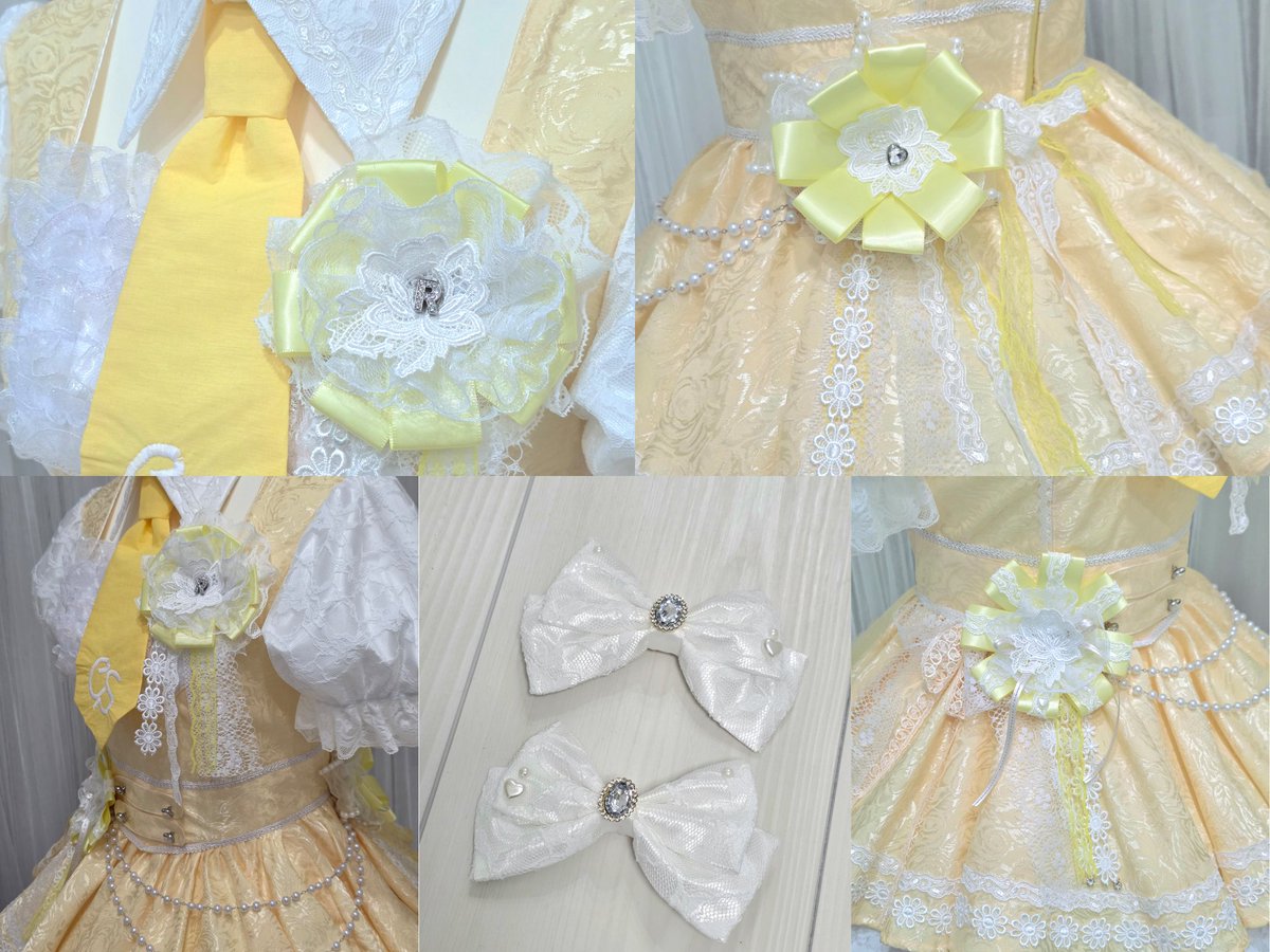 cos衣装完成🧵✂️🪡】 CUTIE STREET ロゼッタ衣装 ふんわり可愛くでき