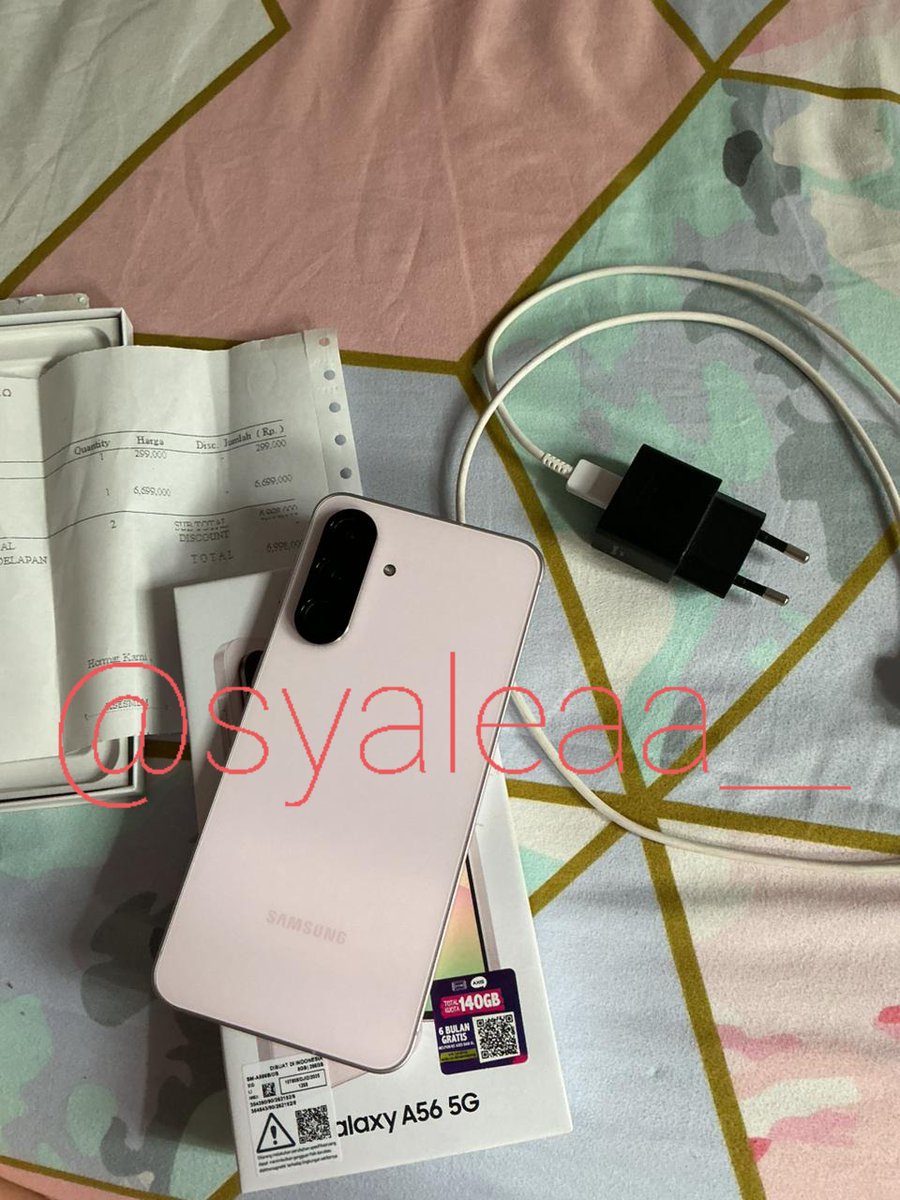 syaleaa__'s tweet photo. WTS SAMSUNG A56 PINK 8/256

✅️ mulus good condi
✅️ daily pemakaian cwe full wifi jrg panas
✅ 1 thn pemakain
✅ sdh include cars ori samsung
✅️ co toko oren

alasan jual: ingin upgrade, tdk butuh 2 hp
4,2 Juta, Nego tipis
bisa chat https://t.co/iScgb56L6Y https://t.co/TBChltKok9