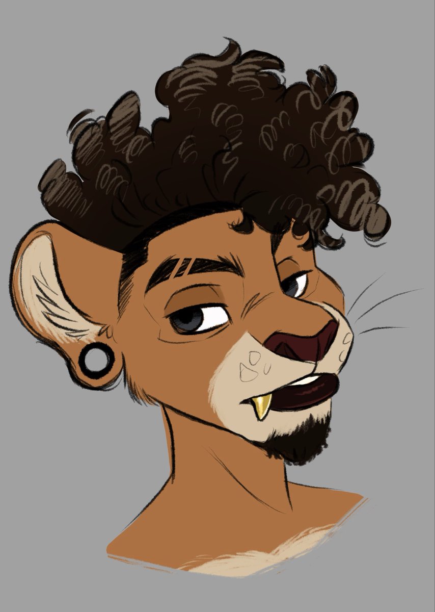 JamariDraws's tweet photo. Quick sketch of my OC, Jasper. He’s one of the main characters from that comic I’m working on that I’m excited to share more about soon!
#furryart https://t.co/b63Or8W52P
