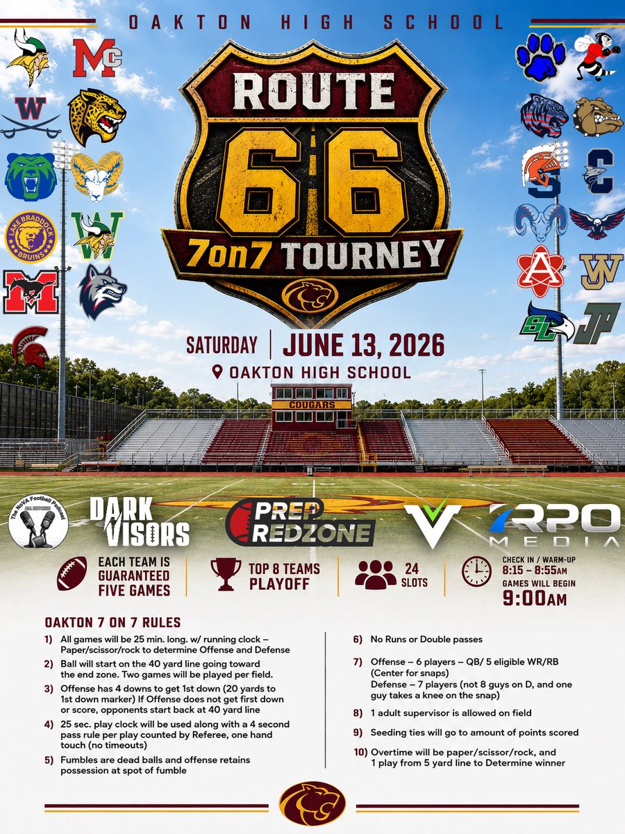 Oakton Cougars Football tweet media