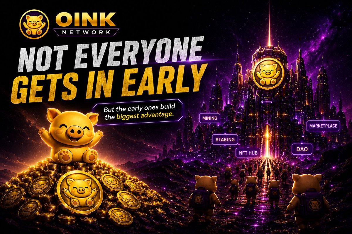OinkNetwork's tweet photo. A year from now, people will wish they started earlier. ⏳🐽
Some already did.
OINK Network ⚡
📲https://t.co/ZSON9I2b5d
#OINKNetwork #Crypto #Web3Community #PlayToEarn https://t.co/1PBexBagwK