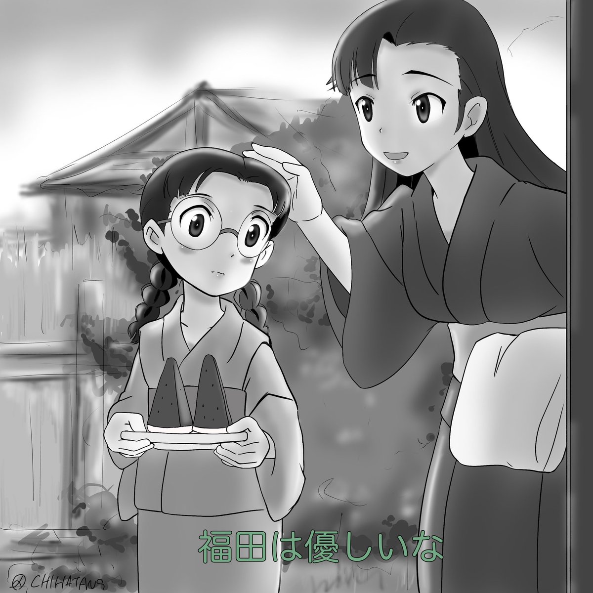 西原八十子生誕祭2026 過去絵でお祝い🥂 座敷童子がやって来た