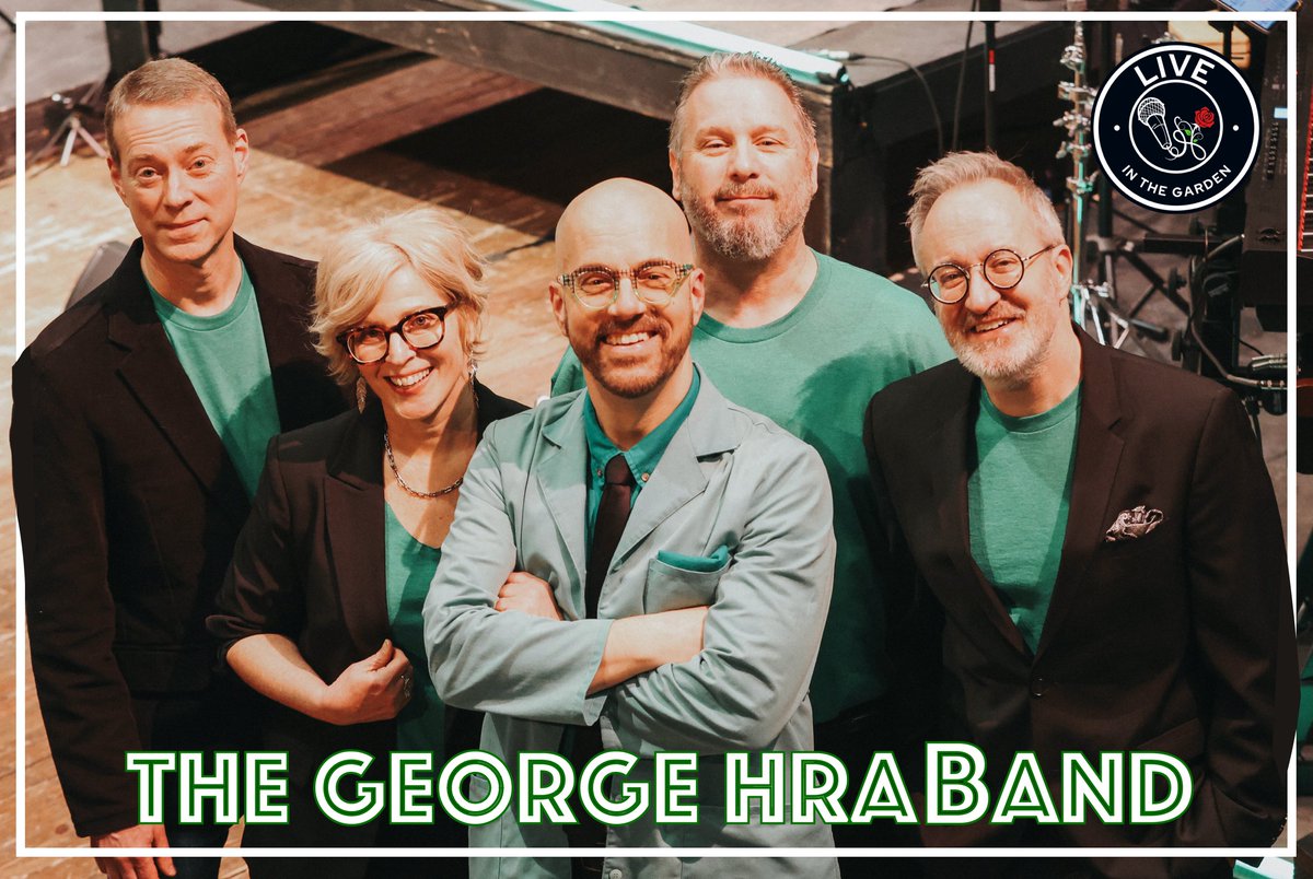 GeorgeHrab's tweet photo. THIS SATURDAY! 
Live In The Garden Concert Series
Bethlehem Rose Garden 
Jon Fadem 5-6pm / The George HraBand 6:30-8pm
HOPE TO SEE YOU THERE! https://t.co/JIvnDoFPfC