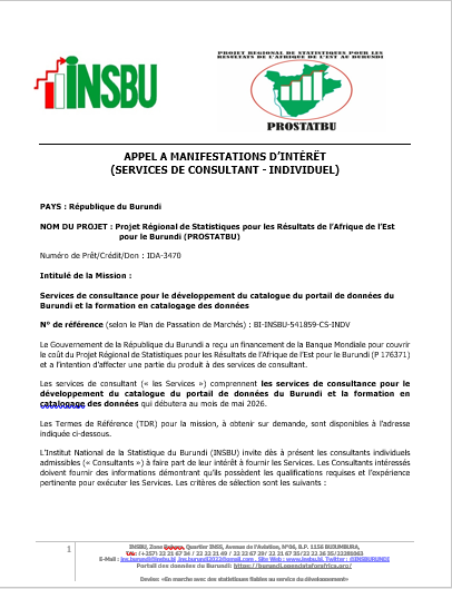 prostat burundi tweet media