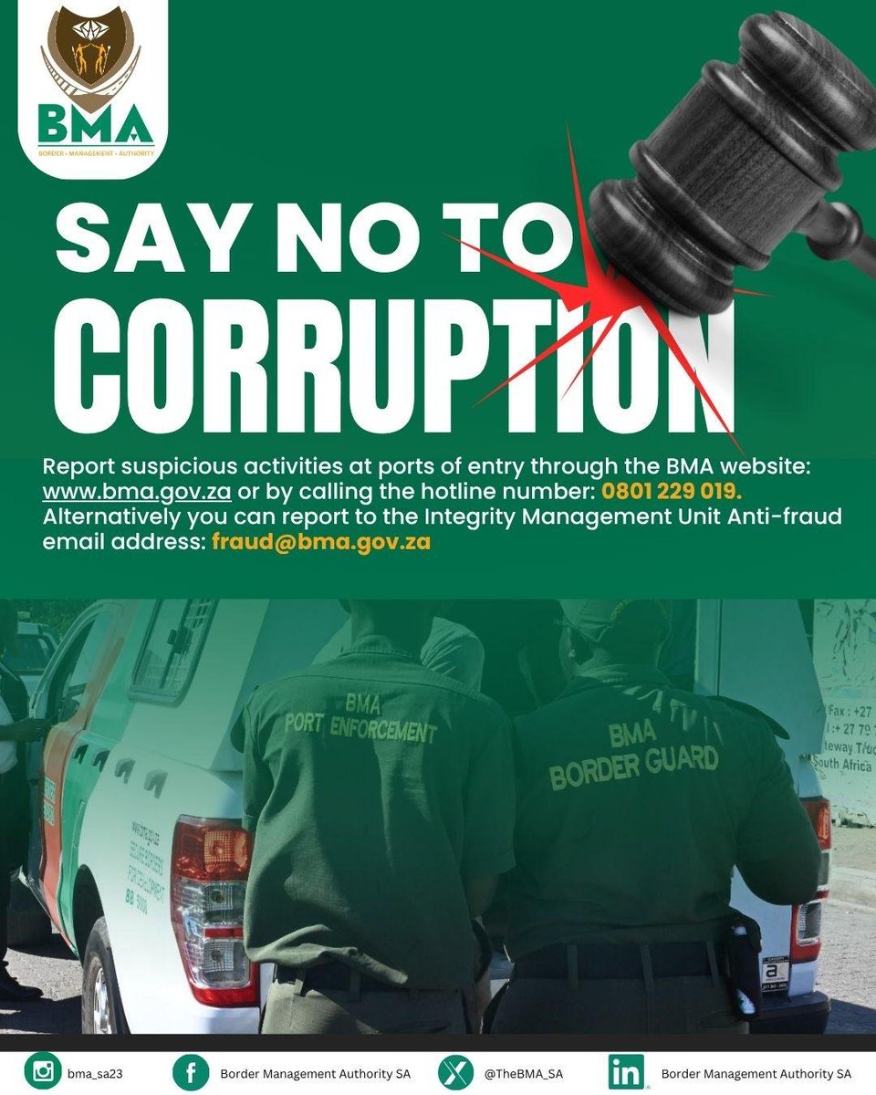The Border Management Authority SA tweet media