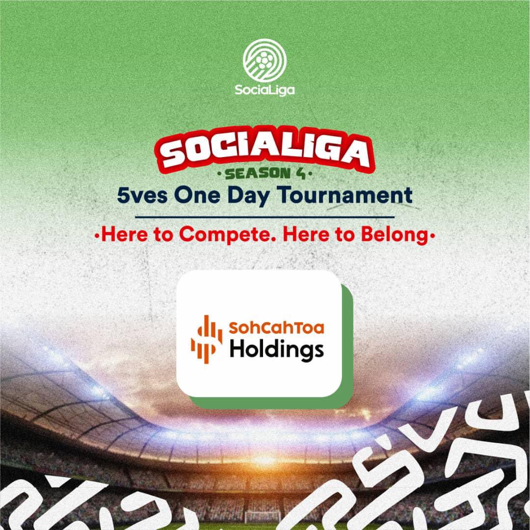 TheSociaLiga's tweet photo. Also known as the wealth generating experts, they are a diversified holding company offering helpful and meaningful investment solutions with a finger in every pie from financial, to non-financial sectors. 

Allow us to introduce @Sohcahtoa2015 🎉

Fresh meat and new to the game, will they be able to channel their expertise to the field and show the old legs a few good tricks and give us a showdown? We cannot wait