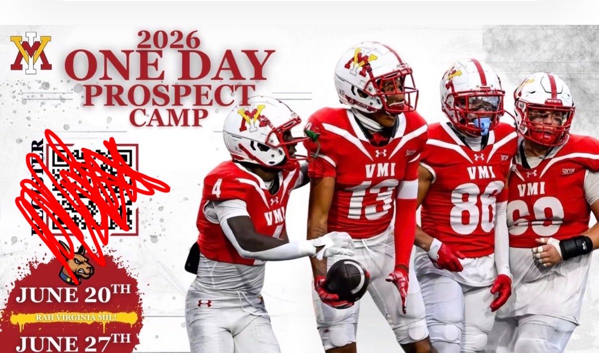 EricFriedr57359's tweet photo. Thank you @VMI_Football for the camp invite excited to work! @Coach_Ray_ https://t.co/FB6Q4gMEER