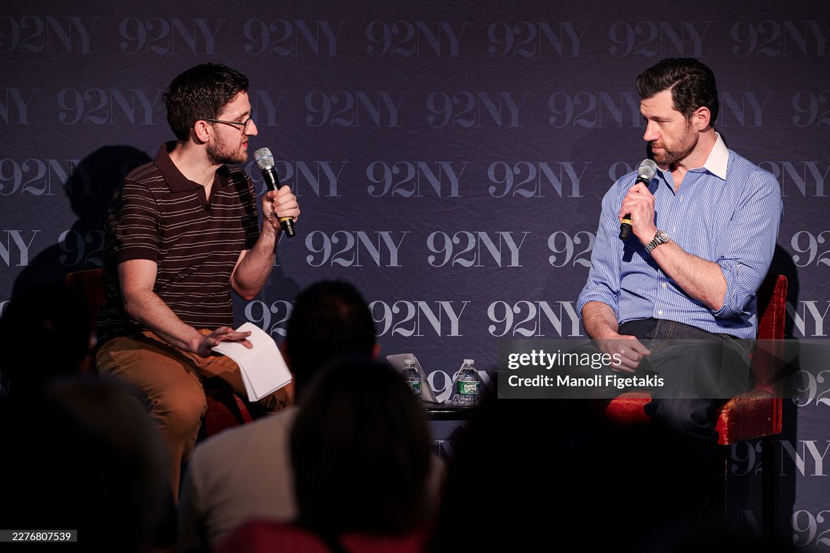 MFigetakis's tweet photo. Billy on Billy: Billy Eichner In Conversation With Josh Horowitz. https://t.co/MWajiLOMSt