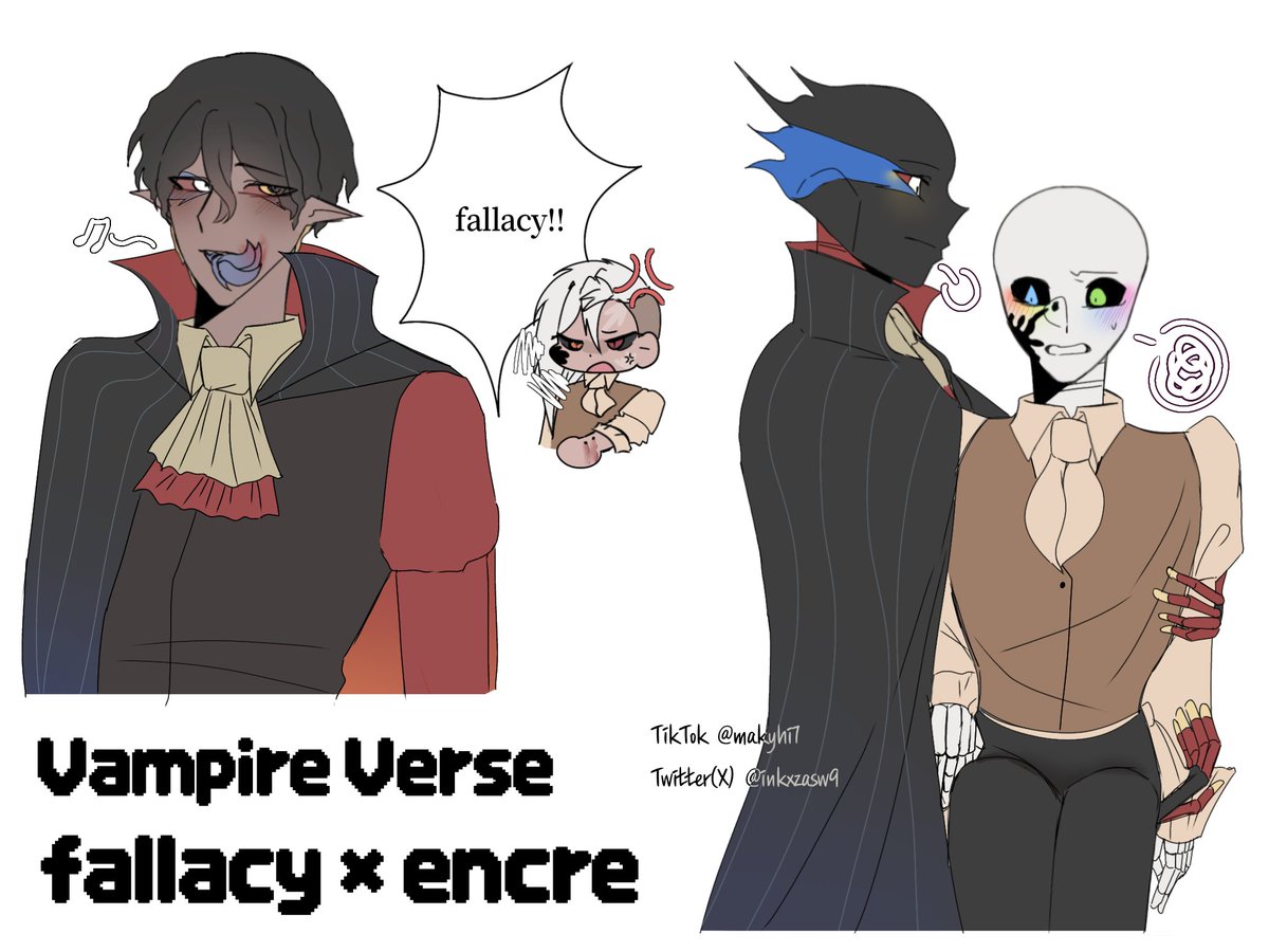 inkxzasw9's tweet photo. #vampireverse #fallacy #encre #errink #undertaleau
오랜만에 낋여옴 https://t.co/oE92rhUmJM