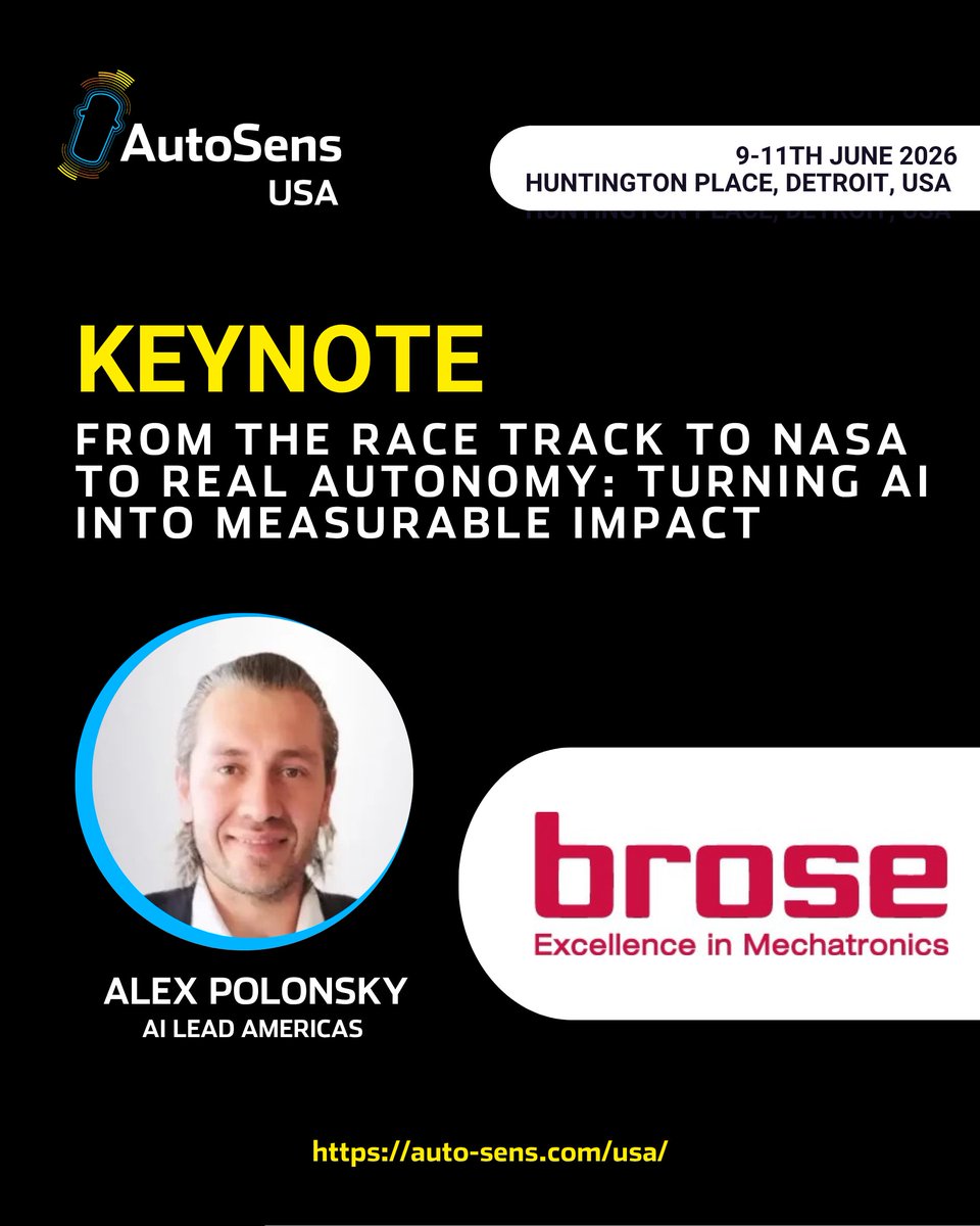 AutoSens tweet media
