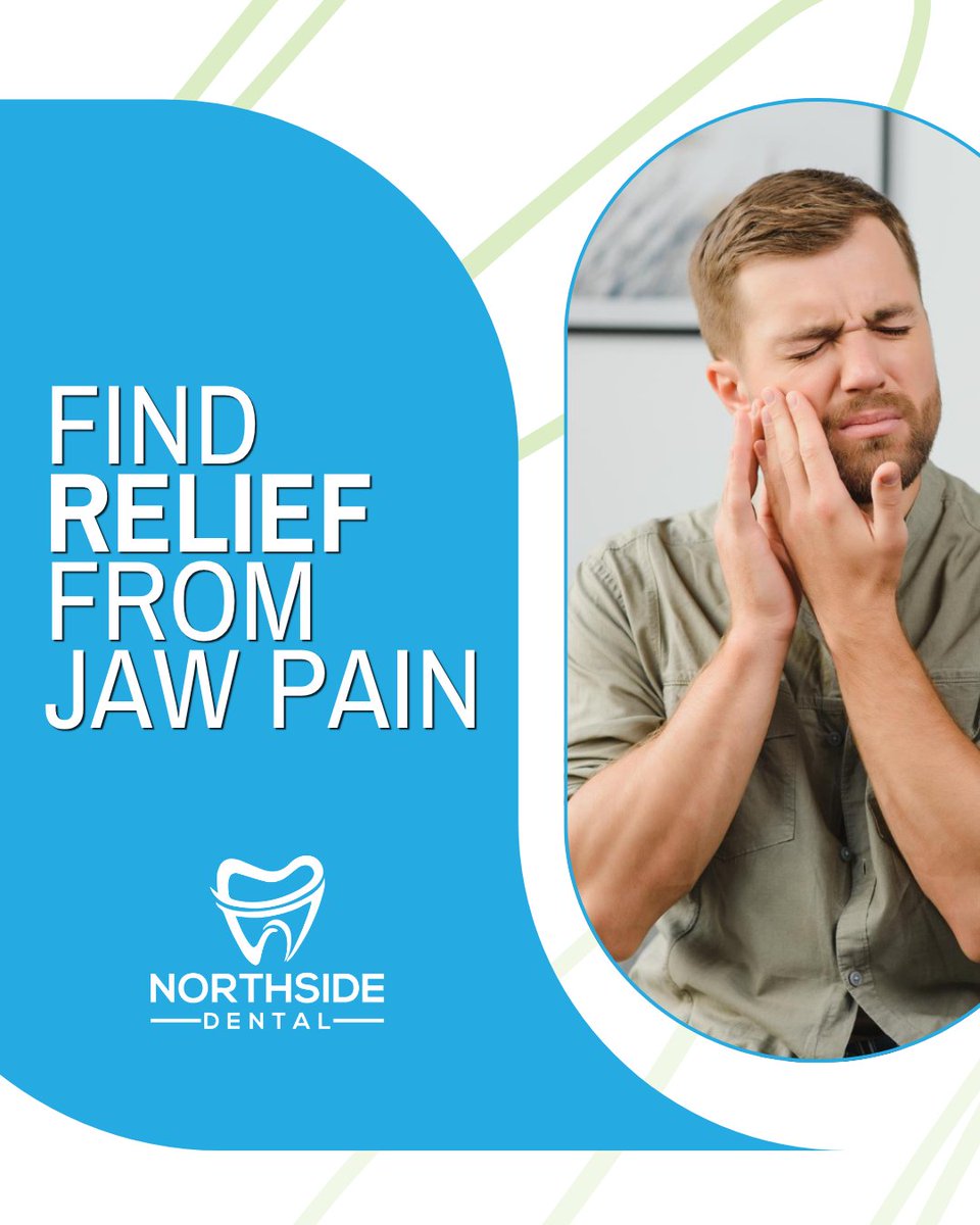 NorthsideDent's tweet photo. Ongoing jaw tension can be frustrating when the cause is unclear. We provide careful evaluations to distinguish between TMJ and grinding so your treatment is accurate and effective. Learn how we approach treatment at https://t.co/TTEtKUUqyI. https://t.co/8t2JWDFWbk