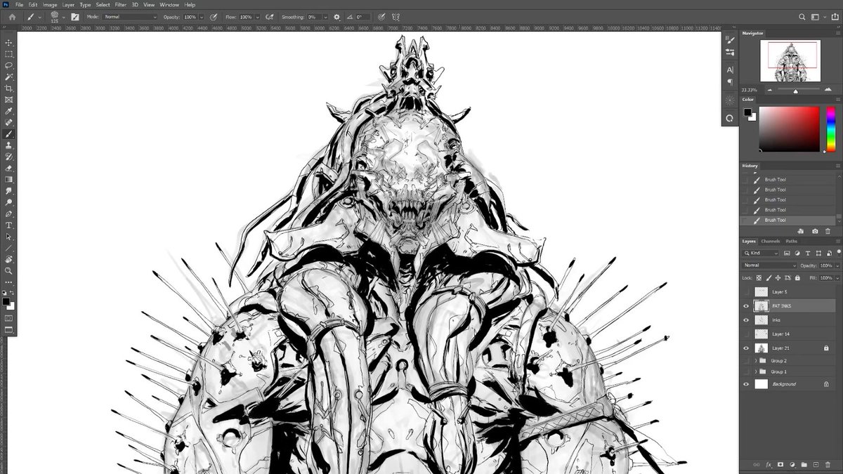 Creature Design with Fred Rambaud - Real Time Bonus File Available : https://t.co/hPfprIdSvh 