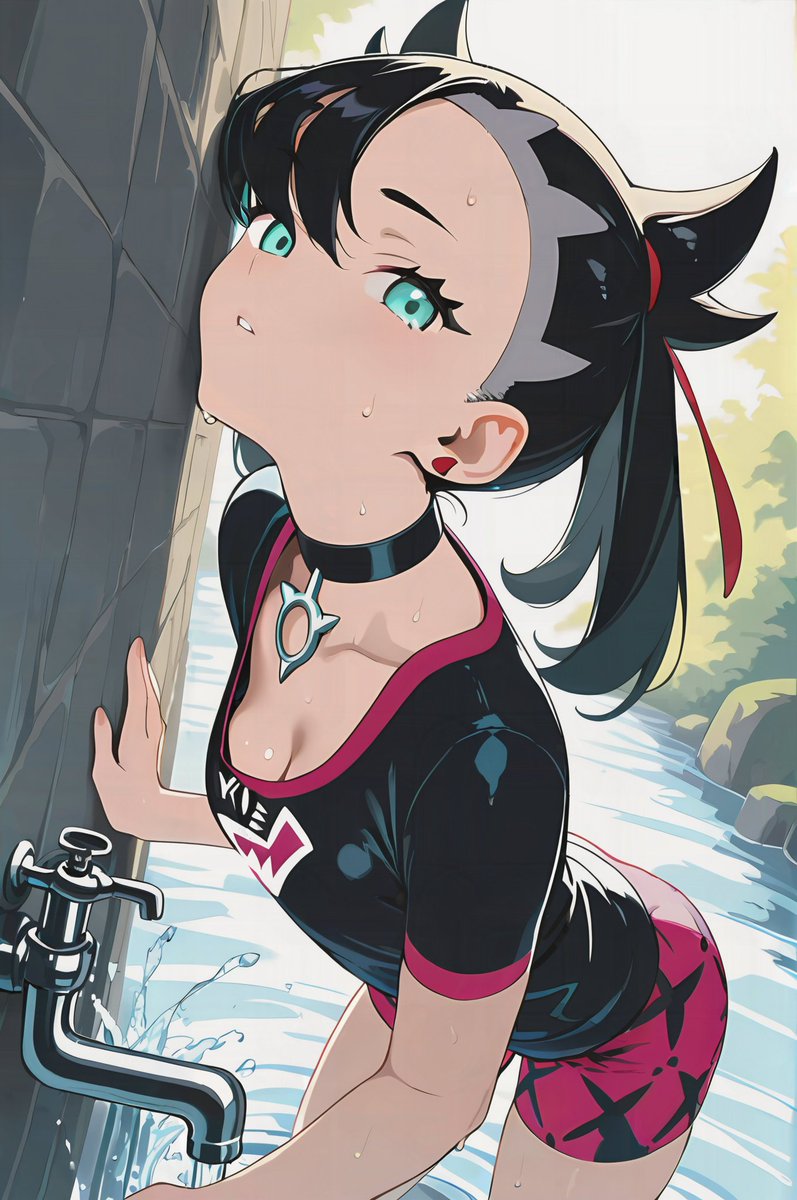 Momo_Pokem0n's tweet photo. Drinking fountain Marnie
水飲み場 マリィ
#Pokemon #ポケモン #Marnie #マリィ
#AIイラスト #AIart #StableDiffusion https://t.co/onqFxuABBA