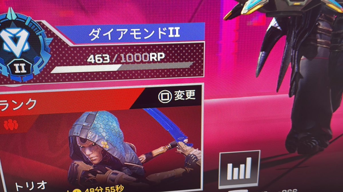 社畜@兵庫県民 apex 4スプ連続ソロマス 固定フレ永久募集中 tweet media