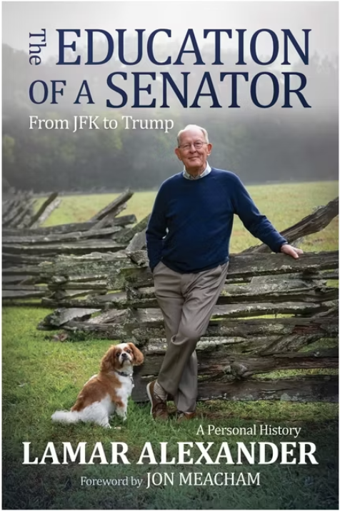 ElaineChao's tweet photo. Recommend former Senator Lamar Alexander’s memoir @SenAlexander : “THE EDUCATION OF A SENATOR: From JFK to Trump” – Governor; Sec of Education; President, Univ of TN; 2x presidential candidate. Remember with fondness our visit with Lamar &amp; Honey at Blackberry Farm! https://t.co/A0lhhAHYRg
