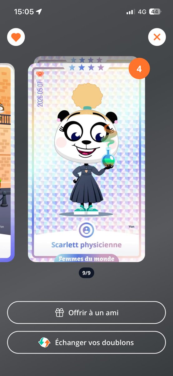 Gregkeren1's tweet photo. @WeWardAppFr Bonjour, propose carte Weward Wecards Haloween 9 contre plusieurs éphémères orlinski 9 et SV 9 ; propose femme 9 contre SV 9 ou orlinski 9 https://t.co/tEwedntHq3