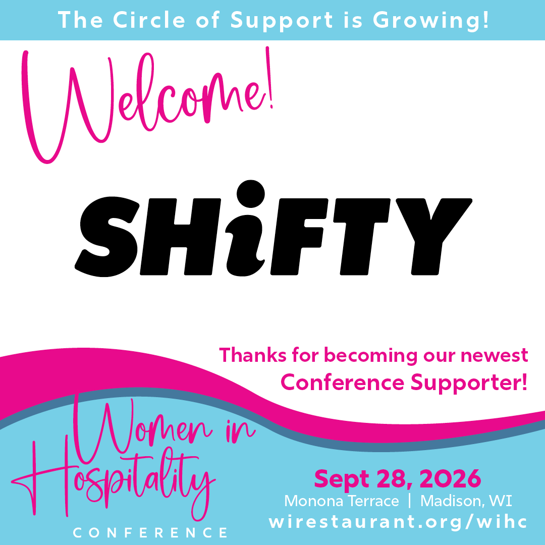 theRealWRA's tweet photo. We're thrilled to recognize Shifty as the Innovator Sponsor for our Women in Hospitality Conference (September 28 in Madison). Thanks for supporting this event, which will connect &amp; recognize women in Wisconsin’s hospitality industry &amp; champion the next generation of leaders. https://t.co/pykB7JozN1