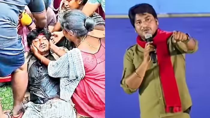 RTVnewsnetwork's tweet photo. ఏపీలో పాస్టర్‌ అభినయ్ కేసులో బిగ్ ట్విస్ట్

దాడిని డ్రామాగా తేల్చిన పోలీసులు 

ఐదుగురు కలిసి ఆడిన నాటకంగా తేల్చిన పోలీసులు

ఎక్కడ దాడి చేయాలి? ఎలా దాడి చేయాలని..

ఆడియో మెసేజ్‌లు, వాట్సాప్ చాట్స్ 

నిందితుల్లో ఒకరి భార్య సోషల్ మీడియా ఆధారంగా.. పోలీసులకు లభించిన ముందస్తు స్కెచ్ ఆధారాలు.

#PastorAbhinayaDarshan #AttackOnPastor #fake #publicity #audioviral #RTV