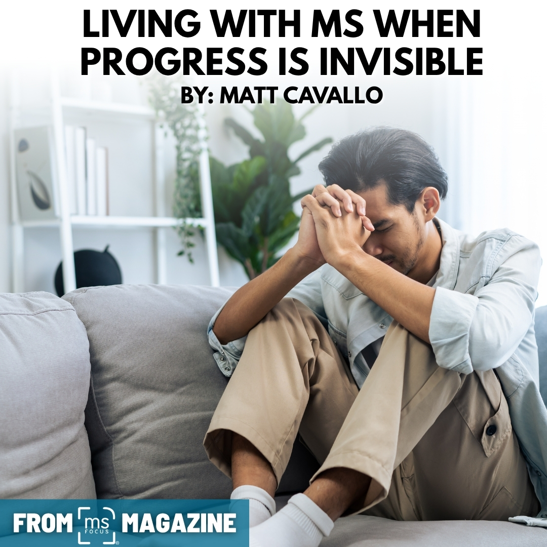 MS_Focus's tweet photo. What does progress mean when hard work goes unnoticed?

For many people with MS, progress is not always easy to see. It can mean taking things slow, respecting your limits, or just staying the course.

Learn more by visiting https://t.co/2tv8Pwgjr3 https://t.co/qk9y1jWFaQ