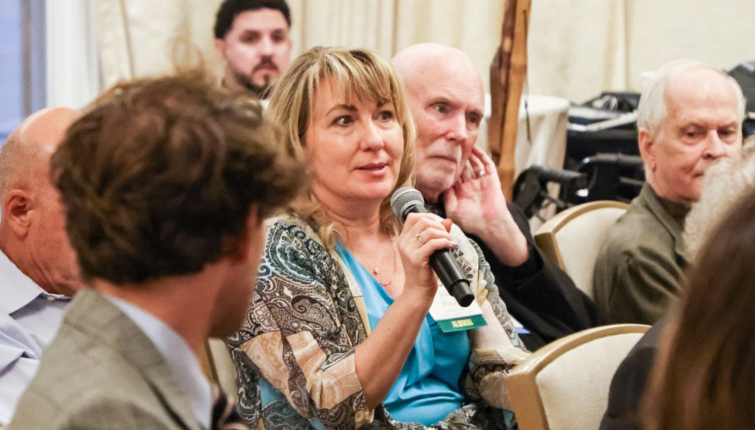 ClaremontInst's tweet photo. Earlier this month in Beverly Hills, Claremont's @RpWWilliams and @DocMJP examined whether American liberty can survive without its moral foundation. 

A timely conversation on the enduring insights of the Founders and the American system as we approach our 250th anniversary. https://t.co/PncoStirsr