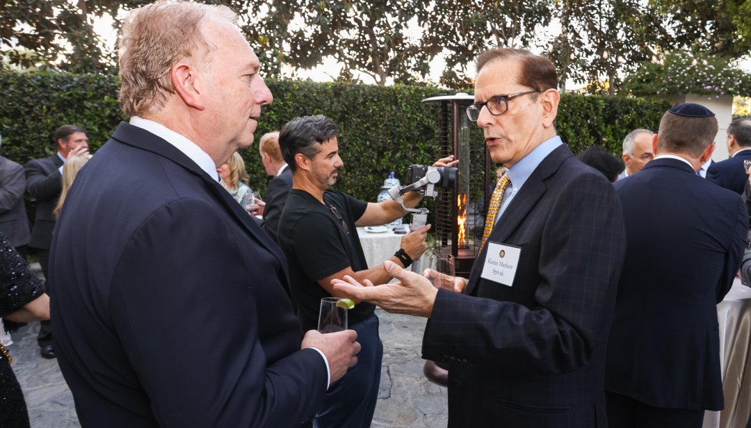 ClaremontInst's tweet photo. Earlier this month in Beverly Hills, Claremont's @RpWWilliams and @DocMJP examined whether American liberty can survive without its moral foundation. 

A timely conversation on the enduring insights of the Founders and the American system as we approach our 250th anniversary. https://t.co/PncoStirsr
