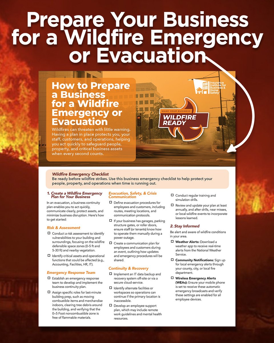 Insurance Institute for Business & Home Safety tweet media