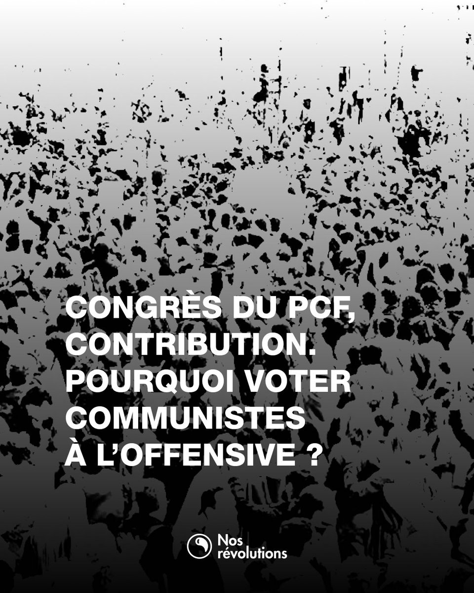 nos_revolutions's tweet photo. Congrès du #PCF, contribution. Pourquoi voter Communistes à l’offensive ?
https://t.co/AAKMcfubnj

#rn #gauche https://t.co/vYrwHYoPqK