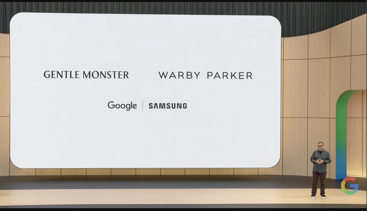 stufflistings's tweet photo. Google and Samsung are bringing the glasses. Will be compatible with both Android and iOS.
#GoogleIO https://t.co/lN2H6yGdxX