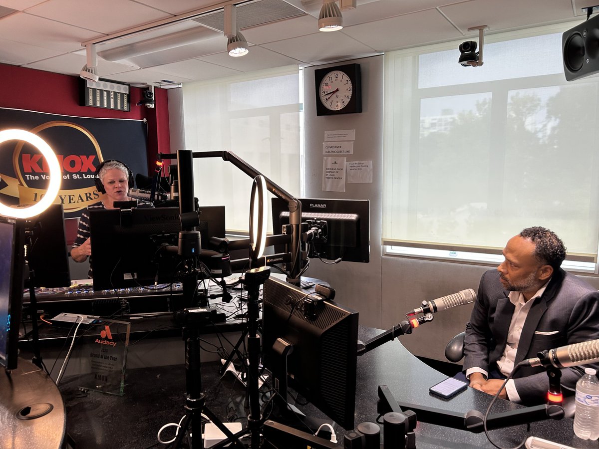 DevelopStLouis's tweet photo. “At its core, SLDC’s work is about catalyzing thoughtful development and economic growth across the city." - SLDC President and CEO Stephen Westbrooks. 🎤

This morning, Stephen joined @KMOX’s Megan Lynch to discuss how SLDC is helping move St. Louis forward through strategic partnerships and investment tools.

With Stephen at the helm, priorities include fostering stronger coordination across City departments, creating a more efficient process for developers and businesses and leveraging tax credits and incentives. He also highlighted how recent legislation tied to innovation districts and historic tax credits can help attract investment and support redevelopment in the region.

🎥 Watch the interview beginning at 2:42:00: https://t.co/XUqeVPbQ10