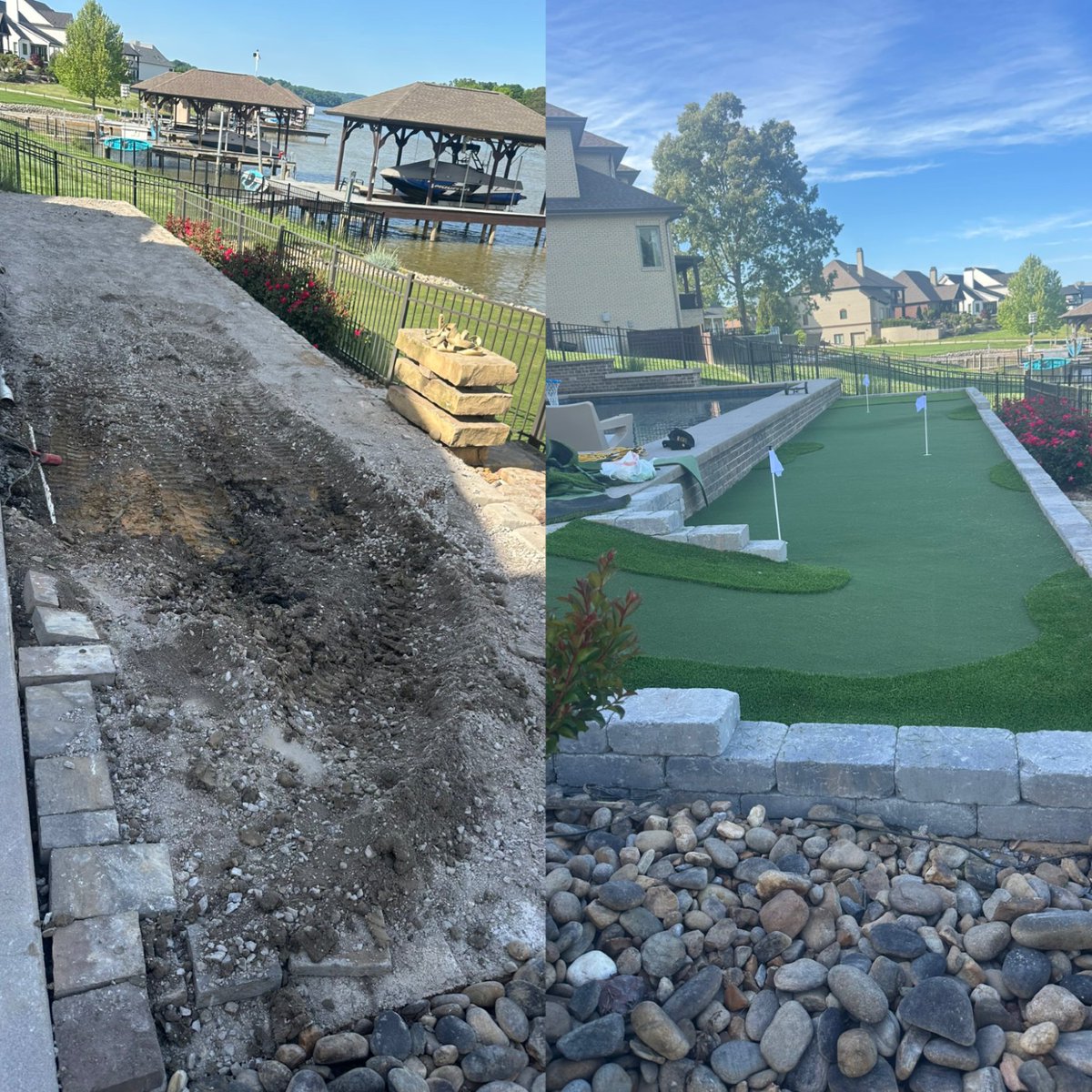 _Shawgrass's tweet photo. This used to be wasted space… now it’s where the fun happens ⛳🌿
Who’s ready to play? #BackyardTransformation https://t.co/Lb72SfZmNl