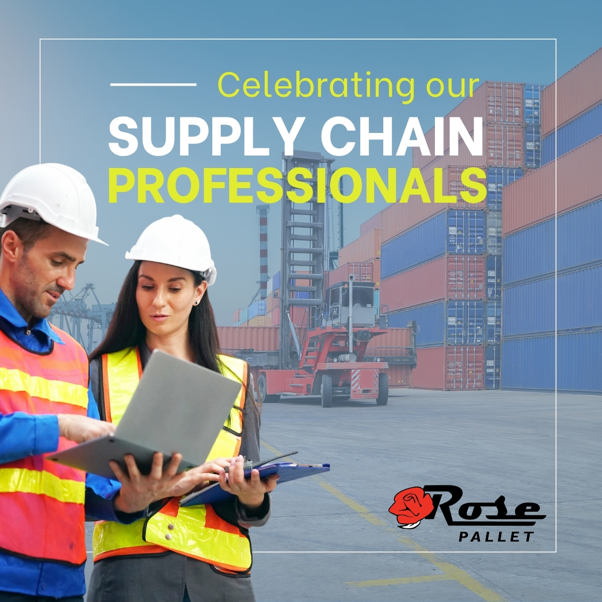 RosePalletIL's tweet photo. Supply chain professionals are the backbone of every warehouse, distribution center, and delivery network. From managing inventory flow to keeping goods moving efficiently, your work makes everything else possible.

#SupplyChainProfessionalsDay #ThankYouSupplyChain #Pallets https://t.co/UqO2K61NWR