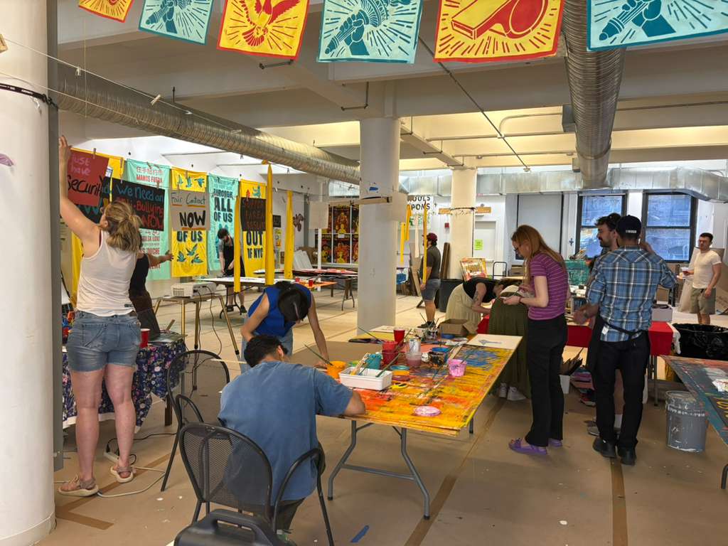 spocuaw's tweet photo. We’re getting ready for the NY Researchers Stand Up! day of action.

Join researchers across NYC @CPWUAW @WCMPostdocUnion @rocsuaw @eruuaw @rupostdocunion in our fight for fair contracts.

Come rally with us tomorrow, Wednesday May 20: https://t.co/aXy1gVxKLi https://t.co/lqkekMghjL