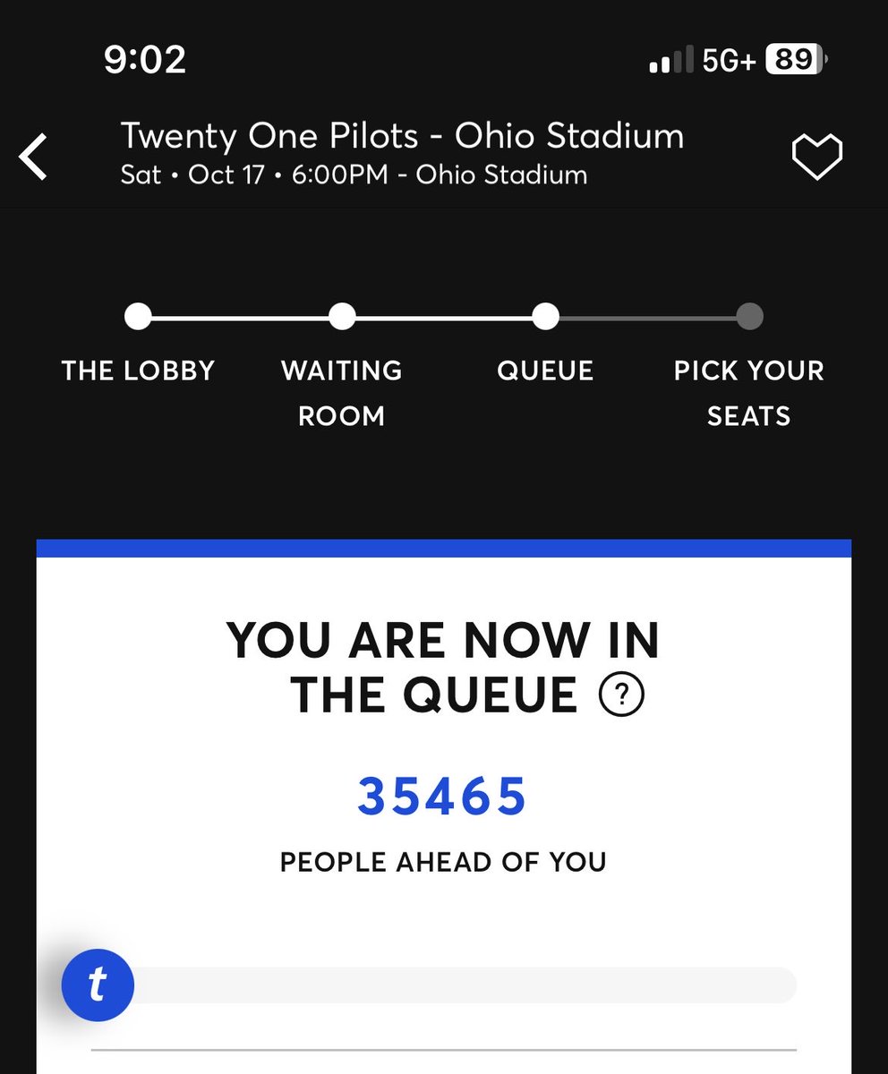 llocalxdreamerr's tweet photo. took an hour and ten minutes for resellers to buy thousands of tickets. if friday goes this way too i’m dooooone 😅 https://t.co/I8BNWC1X4M