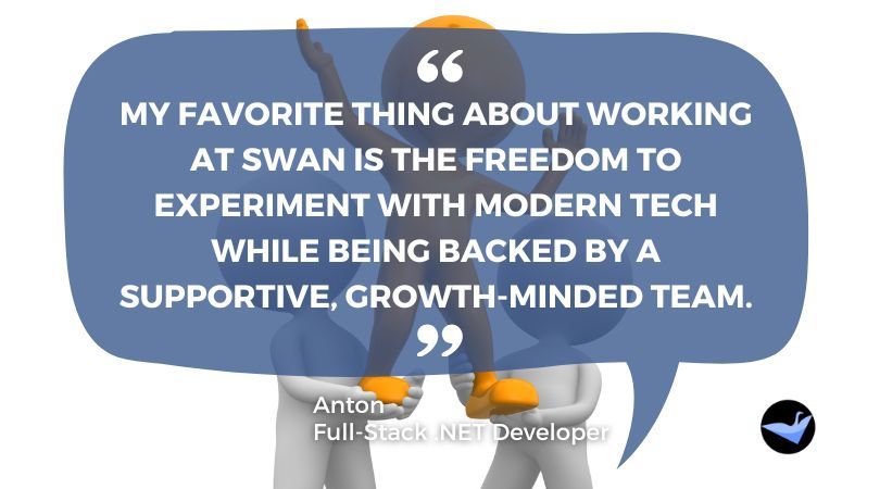 swan_software's tweet photo. We love our Swan team. Find out more about how our team could help your team. https://t.co/HEtMrOJAxB #companyculture #teamwork #techcommunity https://t.co/uk0RqUqS9m