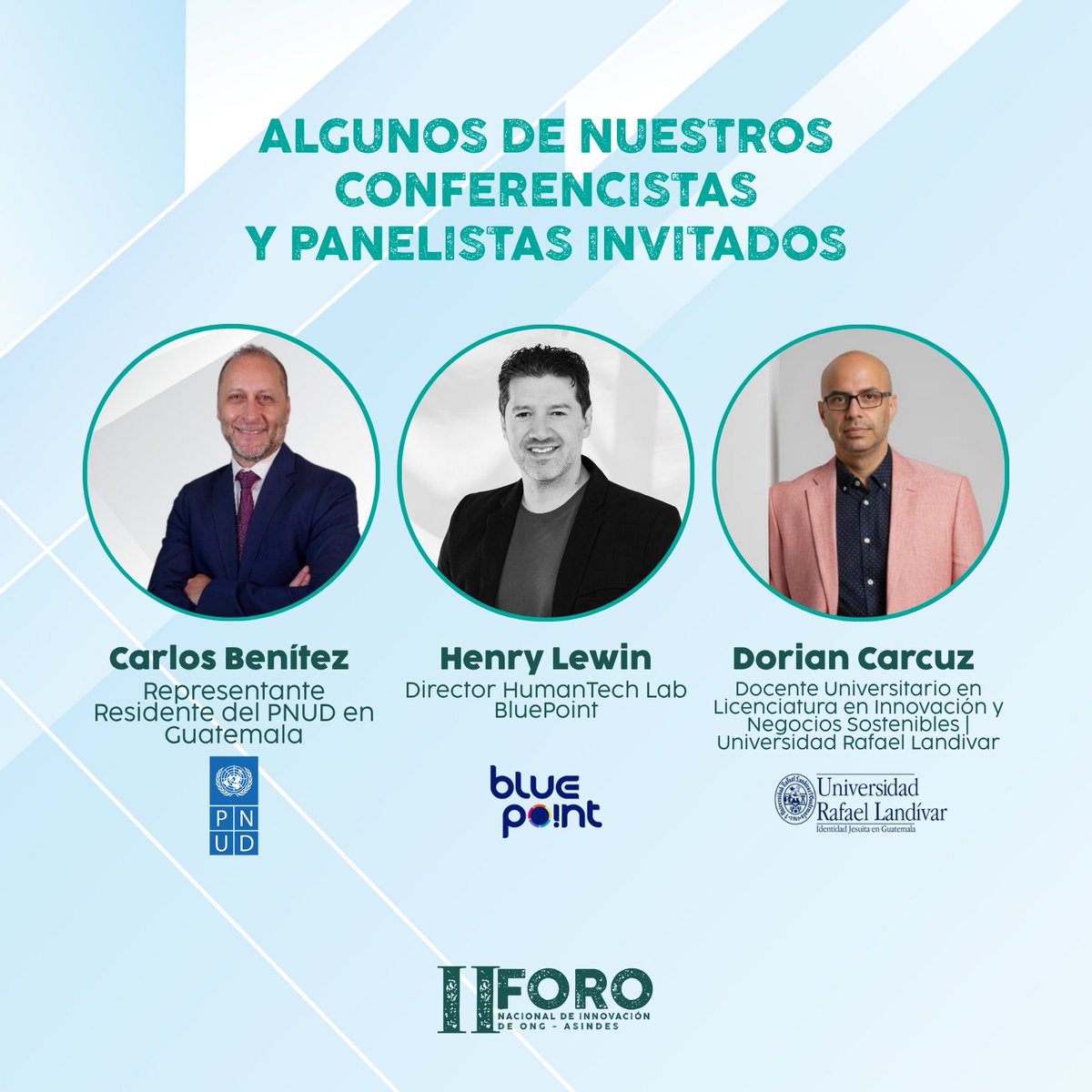 CoordASINDES's tweet photo. El II Foro de Innovación de las ONG abordará temas de innovación, sostenibilidad, IA y herramientas digitales aplicadas al sector social.

📅 05 junio 2026
 🎟️Cupo limitado | Registro previo
🔗 https://t.co/tl8jaygeuF

#ASINDES #ONG #InnovaciónSocial #TransformaciónDigital https://t.co/AfJvVL6YtE