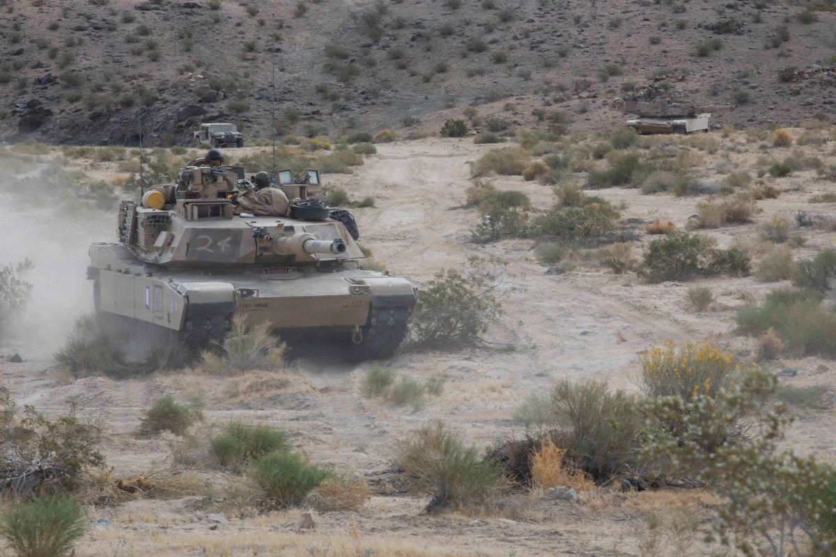 MichaelAnd5's tweet photo. Closing distance with decisive combat power 🇺🇸💥

U.S. Soldiers assigned to 1st Battalion, 18th Infantry Regiment, 2nd Armored Brigade Combat Team, 1st Infantry Division maneuver an M1 Abrams main battle tank to an objective during training operations.

#BigRedOne #DutyFirst https://t.co/Seun8YvvKS