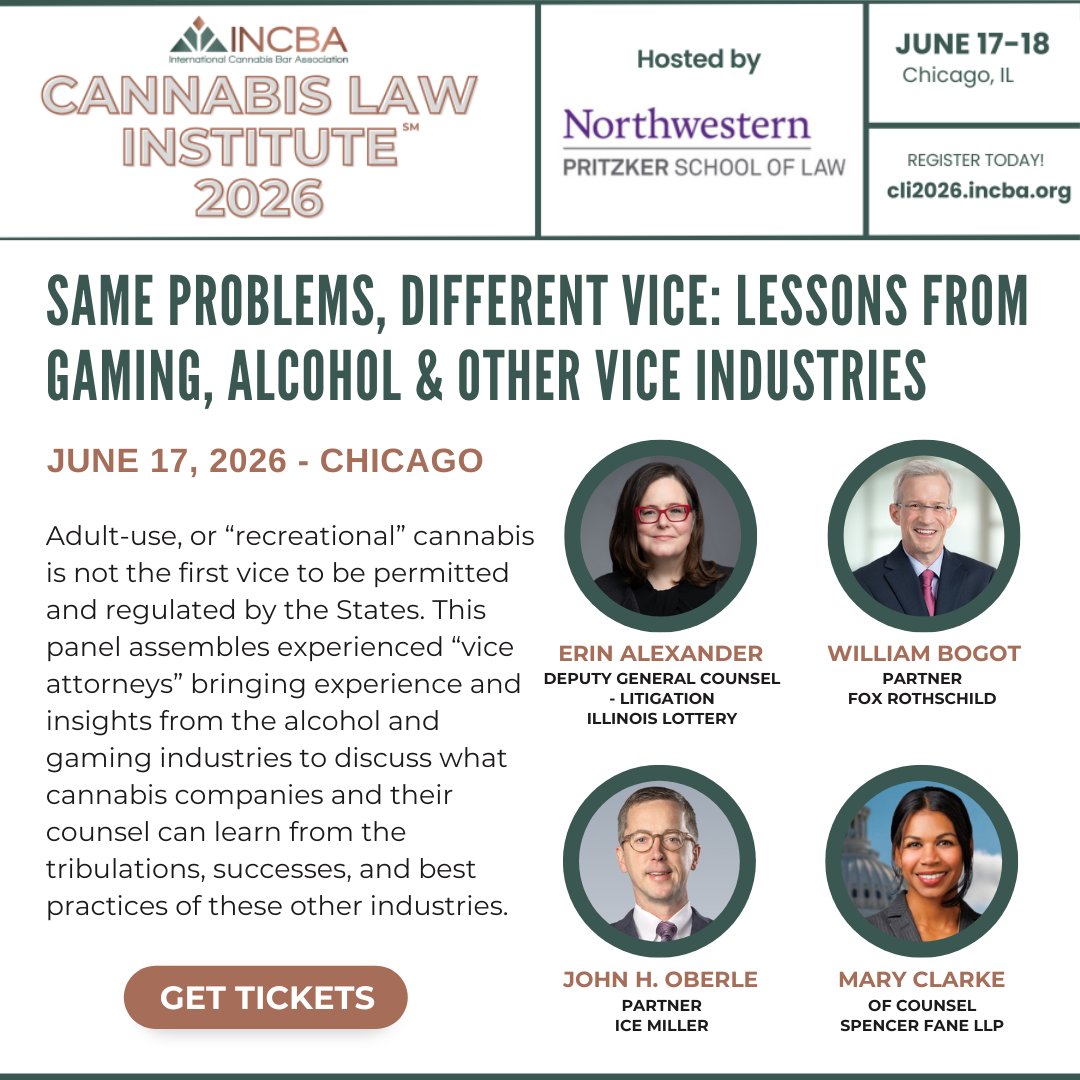 International Cannabis Bar Association tweet media