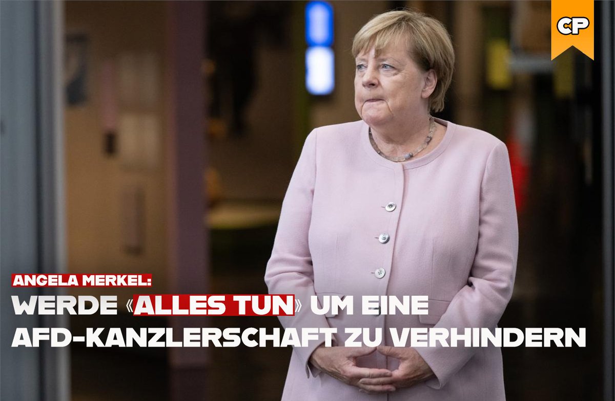 inriBLN's tweet photo. Die Raute des Grauens ist zurück! 💥

Angela Merkel – die Frau, die 2015 Tür und Tor für die ganze Welt aufgerissen hat – greift jetzt zur reinsten populistischen Hetze. 

Mit maximaler Schärfe schießt sie gegen die demokratisch gewählte AfD, um eine künftige Kanzlerschaft mit allen Mitteln zu verhindern. Ihr jüngster Auftritt auf der Berliner Digitalkonferenz Republica offenbart ein erschreckend arrogantes Demokratieverständnis: Eine Altkanzlerin kündigt eiskalt an, den Wählerwillen manipulieren und sabotieren zu wollen! 

Auf die Frage nach einer potenziellen AfD-Regierungschefin polterte Merkel unmissverständlich: „Ich werde alles tun, was in meiner Macht steht, dass das nicht passiert.“ 🤬

Was soll man dazu noch sagen, liebe Leute? Das ist billigste PR-Ablenkung und die blanke Arroganz einer abgehobenen, elitären Kaste! Statt endlich ihr eigenes, historisches Scheitern einzugestehen, will Merkel die Bürger von oben herab dirigieren.

Doch die Rechnung wird nun mal nicht ohne den Souverän gemacht: In einer echten Demokratie entscheidet verdammt noch mal das Volk an der Wahlurne – und kein abgehobenes Polit-Establishment aus dem Elfenbeinturm! 🗳️ 

Merkel hat abgewirtschaftet. Ab in den Ruhestand und Vorhang zu! 

CP