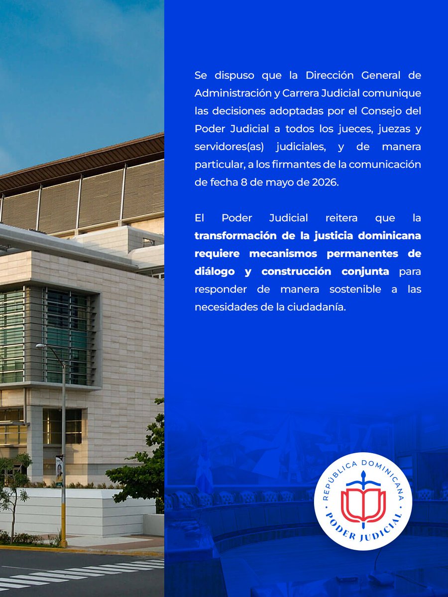 Poder Judicial de la República Dominicana tweet media