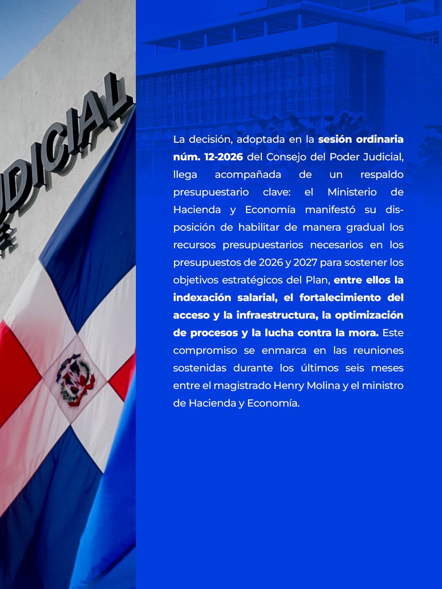 Poder Judicial de la República Dominicana tweet media