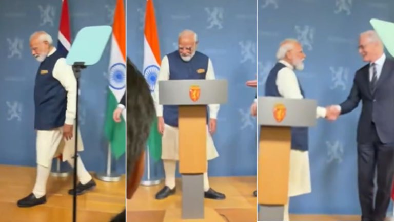 AdvSiddharth97's tweet photo. One random interruption in Norway… and suddenly India’s entire left-liberal ecosystem forgot everything else from PM Modi’s 5-nation tour.

No tweet, reel or YouTube video on:
• Strategic oil reserves with UAE
• Semiconductor & AI deals
• Defence partnerships
• India-Nordic agreements
• Major tech & energy collaborations
• Return of a 1000-year-old Chola-era bronze plate to Bharat

Because for them, Bharat rising globally is never the story.
Any moment that can be twisted to embarrass Bharat on foreign soil becomes headline material.

A 20-second clip of a journalist with barely 1000 followers matters more to them than billion-dollar outcomes for the nation.

That tells you exactly where their priorities lie.