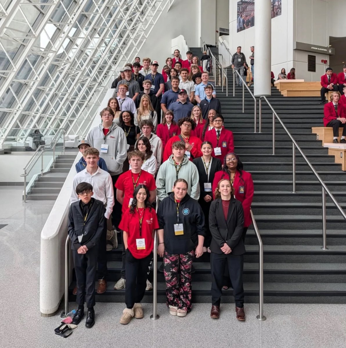 CVCCWorks's tweet photo. CVCC brought home BIG wins from the SkillsUSA State Leadership & Skills Conference in Columbus this month! 👏

We are so proud of all of our students who represented CVCC with professionalism, confidence, and excellence — earning an incredible six gold medals and one bronze medal!

🥇 Gold Medal Winners:
• Peri Wisner (@bbhcsd) – Culinary Arts
• Madeline Posar (@NordoniaSchools) – Baking and Pastry Arts
• Emorie Mitchell (@twinsburgcsd) – Job Demo A
• Marcelo Gonzalez – Principles of Engineering Technology
• Calayla Holmes – Extemporaneous Speech
• Cody Lindstrom (@twinsburgcsd) – Automotive Maintenance & Light Repair

🥉 Bronze Medal Winners:
• Mason Keller (@bbhcsd) & Hailey Cannon (@NordoniaSchools) – Video Production

Congratulations to all of our state competitors for their hard work and dedication – you continue to make CVCC proud!

Best of luck to our medalists as they advance to the SkillsUSA National Leadership & Skills Conference in Atlanta this June! ✈️⭐️

#CVCC #CVCCWorks #SkillsUSA #SkillsUSAOhio #CVCCProud