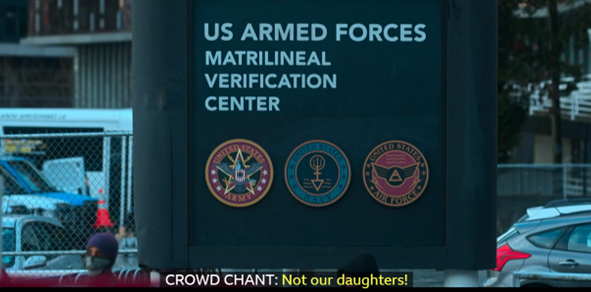annintheuk's tweet photo. We never got to hear the stories of the witch Navy and Air Force.  Rewatching #MotherlandFortSalem’s ep 2.04 Not Our Daughters. #MFSRewatch https://t.co/Pl0hfT4ox0